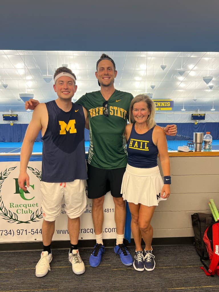 David with Kendran and Seth at the City Tournament